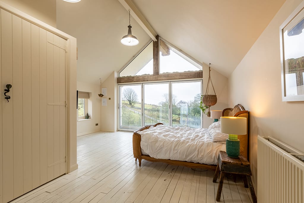 Bedroom in Buckstones 2 Story House Extension Built by Wolfe Design Build in Cumbria The Lake District Bedroom in Buckstones 2 Story House Extension Built by Wolfe Design Build in Cumbria The Lake District